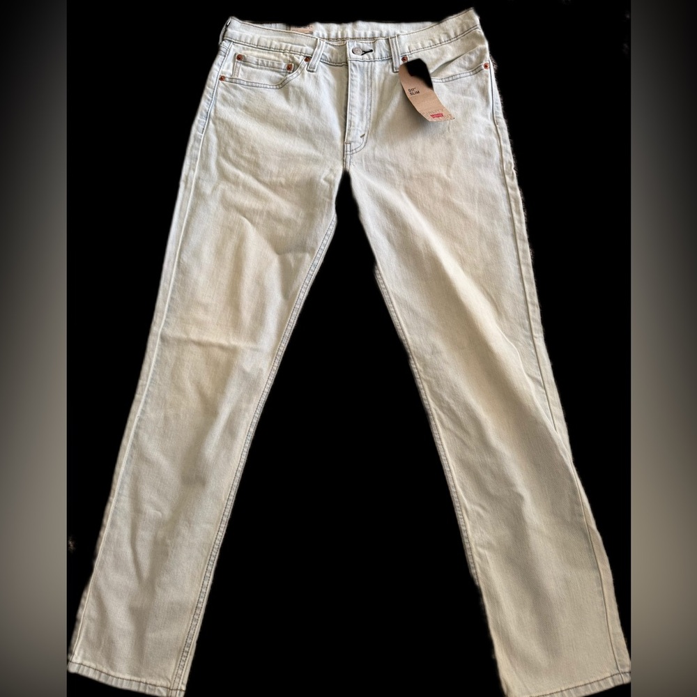NWT Levi’s 511 Slim Stretch Jeans Light Blue 34x32
